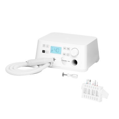 Professionele podologiefreesmachine Saeyang Marathon Cyclone-Vac met afzuiging voor pedicure en professioneel salonwerk