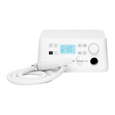 Professionele podologiefreesmachine Saeyang Marathon Cyclone-Vac met afzuiging voor pedicure en professioneel salonwerk