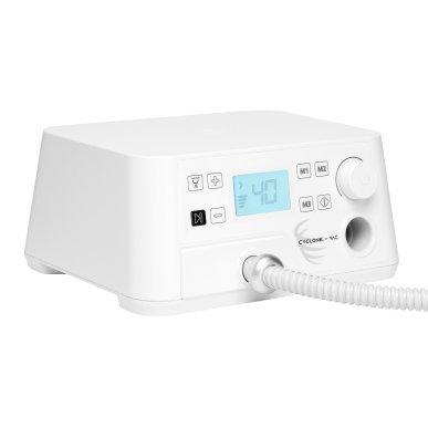 Professionele podologiefreesmachine Saeyang Marathon Cyclone-Vac met afzuiging voor pedicure en professioneel salonwerk