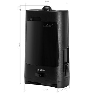 Automatische haarstofzuiger Gabbiano Automatic 1400 W voor professioneel gebruik in kapsalon, barbershop en beautysalon