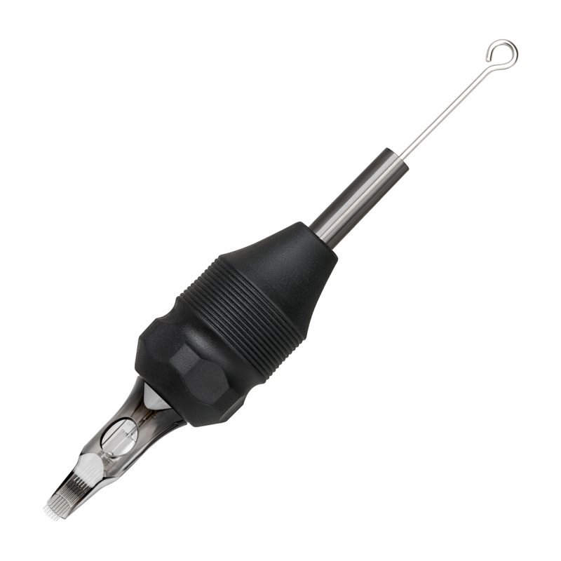 Disposable cartridge tube EL CARTEL met pusher voor professionele tattoo studio en hygiënische, gecontroleerde sessies