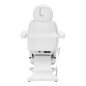 Elektrische behandelstoel SILLON Classic Pedi met 2 motoren, wit, voor beauty, podologie, massage en professionele behandelingen