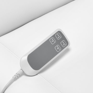 Elektrische behandelstoel SILLON Classic Pedi met 2 motoren, wit, voor beauty, podologie, massage en professionele behandelingen