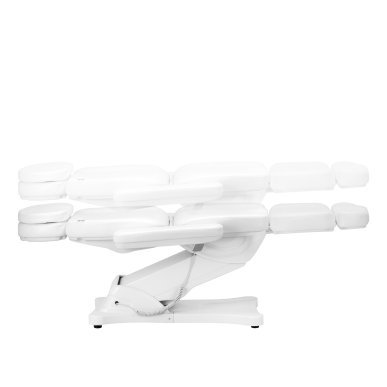 Elektrische behandelstoel SILLON Classic met 4 motoren en cradle, wit, professioneel voor beauty, podologie en massage