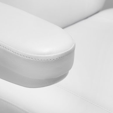 Elektrische behandelstoel SILLON Classic met 4 motoren en cradle, wit, professioneel voor beauty, podologie en massage