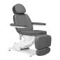 Elektrischer Kosmetikstuhl SILLON Classic 4 Motoren mit Wiegefunktion grau