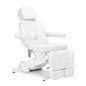 Elektrische behandelstoel SILLON Classic Pedi met 3 motoren en pedi cradle voor beauty, podologie en massage, wit Elektrische behandelstoel SILLON Classic Pedi met 3 motoren en pedi cradle voor beauty, podologie en massage, wit