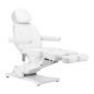 Elektrische behandelstoel SILLON Classic Pedi met 3 motoren en pedi cradle voor beauty, podologie en massage, wit Elektrische behandelstoel SILLON Classic Pedi met 3 motoren en pedi cradle voor beauty, podologie en massage, wit