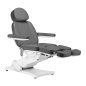 Elektryczny fotel kosmetyczny SILLON Classic Pedi 3 silniki z pedi kołyską szary