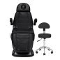 Electric cosmetic chair SILLON Lux 273b + stool 304 black Electric cosmetic chair SILLON Lux 273b + stool 304 black