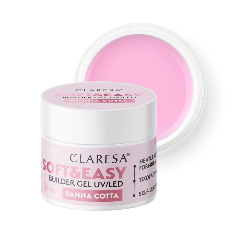 Claresa Soft&Easy gel builder panna cotta 90g