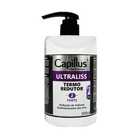 Gladmakend serum Capillus Ultraliss Forte 500 ml voor gladder haar, minder pluis en gecontroleerd volume na straightening