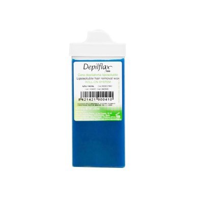 Roll-on wax ontharingsset iWax F-0 40 W wit voor snelle ontharing van dun, dik en sterk haar in salon en thuis