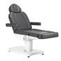 Elektrische behandelstoel Azzurro 803D met 3 motoren, grijs, voor cosmetologie, podologie, massage en fysiotherapie