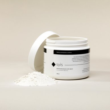 Professioneel alginaatmasker Syis Antioxidant 500 ml met vitamine C voor verzorging van gezicht, hals en decolleté