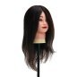 Kappers-oefenhoofd Gabbiano WZ1 met natuurlijk zwart haar van 16 inch voor knippen, stylen en kappersopleiding Kappers-oefenhoofd Gabbiano WZ1 met natuurlijk zwart haar van 16 inch voor knippen, stylen en kappersopleiding