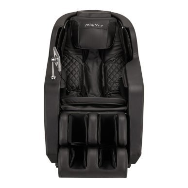 Professionele massagestoel Sakura Comfort Plus 806 zwart voor salon, wellness, praktijk en thuisgebruik voor ontspanning