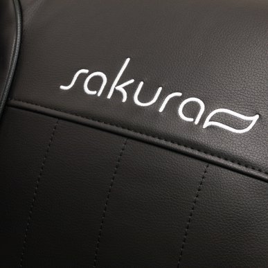 Professionele massagestoel Sakura Comfort Plus 806 zwart voor salon, wellness, praktijk en thuisgebruik voor ontspanning