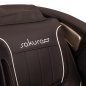 Professionele massagestoel Sakura Comfort Plus 806 bruin voor ontspanning, wellness en herstel in salon en thuis