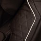 Professionele massagestoel Sakura Comfort Plus 806 bruin voor ontspanning, wellness en herstel in salon en thuis