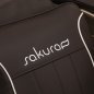 Professionele massagestoel Sakura Comfort Plus 806 bruin voor ontspanning, wellness en herstel in salon en thuis