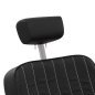 Professionele barberstoel Gabbiano Marcus Gold zwart-goud voor knippen, scheren en baardstyling in de barbershop