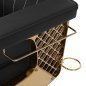 Marcus Gold Barberstuhl schwarz-gold Marcus Gold Barberstuhl schwarz-gold