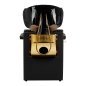 Bac de lavage barbier Gabbiano Marcus Gold noir et or Bac de lavage barbier Gabbiano Marcus Gold noir et or