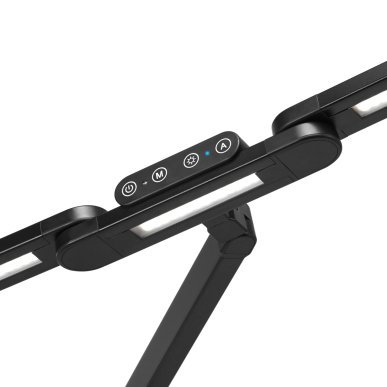 Professionele behandellamp Glow L04 LED zwart voor wimpers, nagels, make-up, tattoo en beautybehandelingen