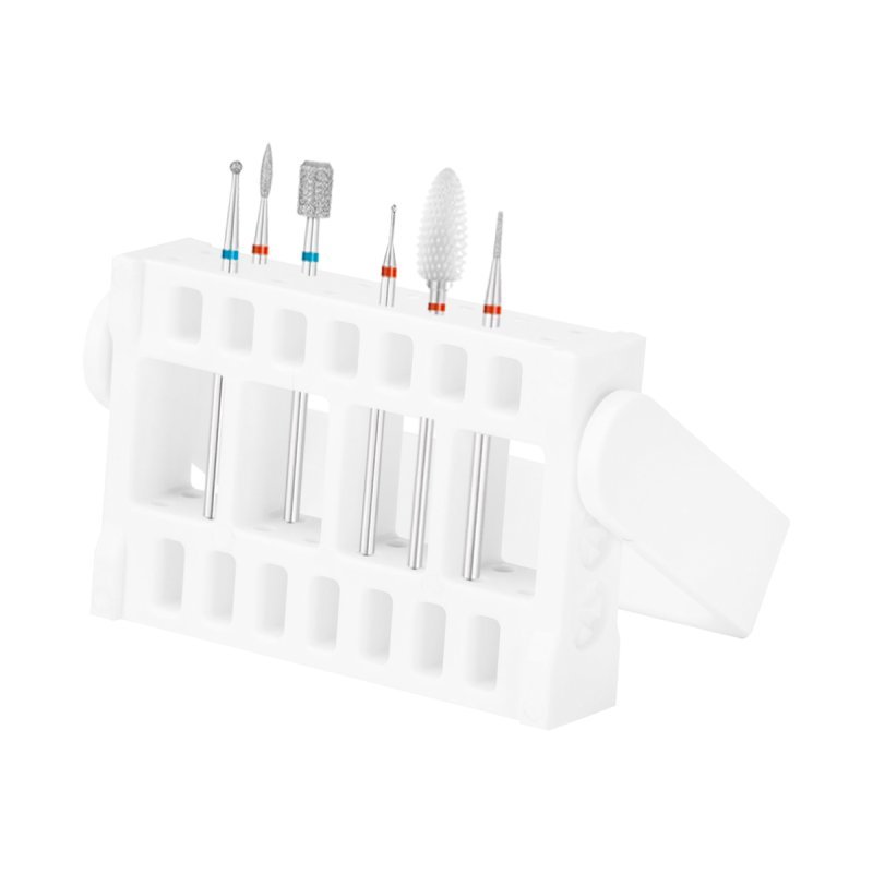 Frezenset EXO Podo Set voor pedicure, podologie en manicure voor nauwkeurige bewerking van nagels en verhardingen Frezenset EXO Podo Set voor pedicure, podologie en manicure voor nauwkeurige bewerking van nagels en verhardingen