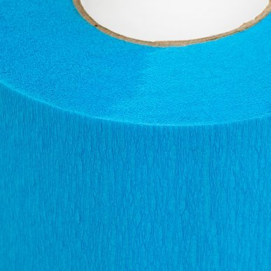 Papieren kapperskragen blauw, 5 stuks voor nekbescherming tijdens knippen, scheren en stylen in kapsalon en barbershop