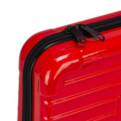 Rode barberkoffer voor kappersgereedschap en tools, gereedschapsorganizer voor kapsalon, barbershop en mobiele afspraken