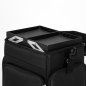 Beautykoffer op wielen Look 328 zwart voor beauty, kapsalon, make-up en nagelstyling met overzichtelijke opbergruimte