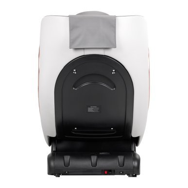 Massagestoel Sakura Classic 306 wit-grijs met massageprogramma's voor professioneel salonwerk, wellness, spa en behandelruimtes