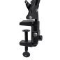 Bureaulamp voor behandelingen PiX 314 zwart met tafelklem, E27 tot 60 W voor professionele salons en praktijken Bureaulamp voor behandelingen PiX 314 zwart met tafelklem, E27 tot 60 W voor professionele salons en praktijken