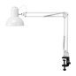 Professionele bureaulamp PiX 314 witte behandellamp met E27-fitting voor kapsalon, beautysalon en behandelruimte
