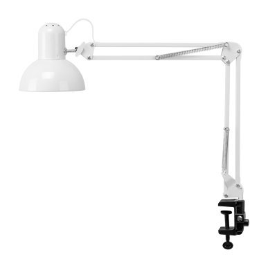 Professionele bureaulamp PiX 314 witte behandellamp met E27-fitting voor kapsalon, beautysalon en behandelruimte