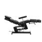 Elektrische tattoo stoel Pro Ink 3710 zwart voor professionele tattoo studio's met elektrische hoogteverstelling 60–80 cm