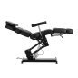 Elektrische tattoo stoel Pro Ink 3710 zwart voor professionele tattoo studio's met elektrische hoogteverstelling 60–80 cm