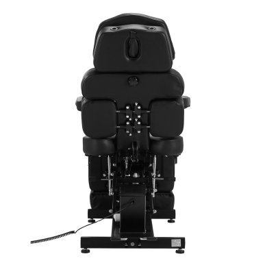 Elektrische tattoo stoel Pro Ink 3710 zwart voor professionele tattoo studio's met elektrische hoogteverstelling 60–80 cm