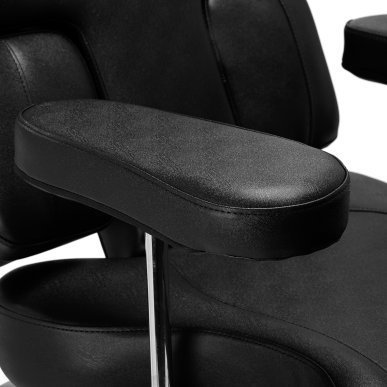 Elektrische tattoo stoel Pro Ink 3710 zwart voor professionele tattoo studio's met elektrische hoogteverstelling 60–80 cm