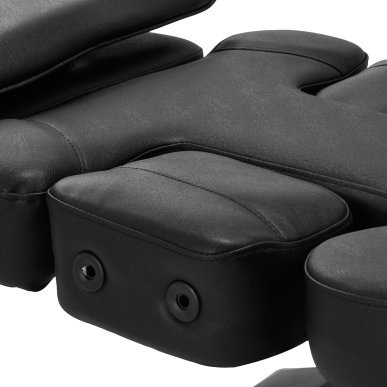 Elektrische tattoo stoel Pro Ink 3710 zwart voor professionele tattoo studio's met elektrische hoogteverstelling 60–80 cm