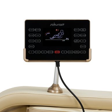 Professionele massagestoel Sakura Comfort Plus 806 beige voor wellness en spa met ontspannende massageprogramma’s