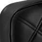 Professionele barberstoel Gabbiano Leonardo Gold zwart-goud voor comfortabel werken in de barbershop en professionele salon