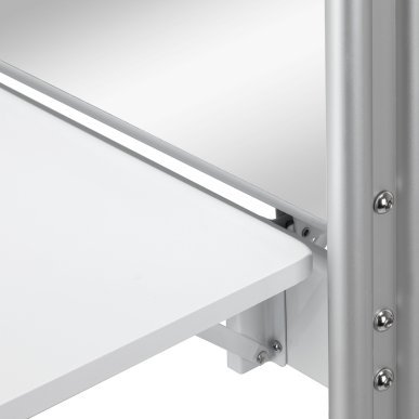 Professionele kappersconsole Gabbiano MI-03 voor salon, comfortabel en hygiënisch werken op een georganiseerde werkplek