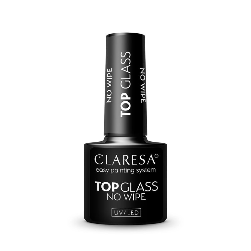 Gellak top Claresa Top Glass No Wipe 5 g voor hoogglans nagelstyling, gelmanicure en professionele nagelstylisten Gellak top Claresa Top Glass No Wipe 5 g voor hoogglans nagelstyling, gelmanicure en professionele nagelstylisten