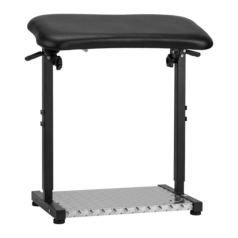 Tattoo armsteun Pro Ink 721 zwart voor professionele studio's met verstelbare hoogte en comfortabel werken in de salon
