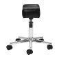 Mobiele pedicurevoetensteun Bell Sillon zwart voor professioneel salonwerk, comfort en een georganiseerde behandelruimte Mobiele pedicurevoetensteun Bell Sillon zwart voor professioneel salonwerk, comfort en een georganiseerde behandelruimte