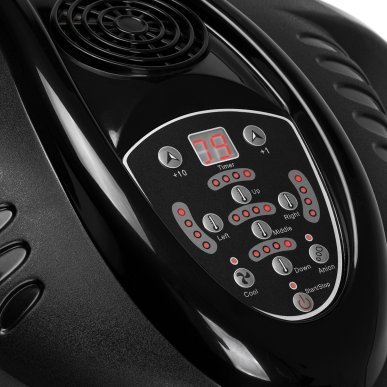 Wandinfraroodapparaat Gabbiano GD-505W zwart voor professioneel salonwerk, 70–90 °C, werktijd 1–59 min voor kapsalons