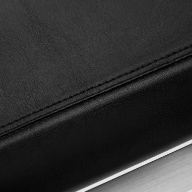 Professionele kapperswasunit Gabbiano Porto zwart voor comfortabel haarwassen in kapsalon en barbershop, voor professioneel